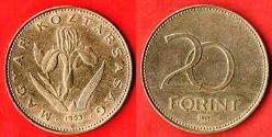 MACARİSTAN 20 FORINT 1993
