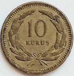 10 KURUŞ, 1955 ÇÇT (Kapsülde)