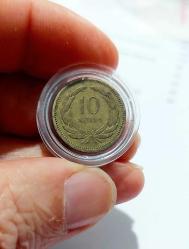10 KURUŞ, 1955 ÇÇT (Kapsülde)