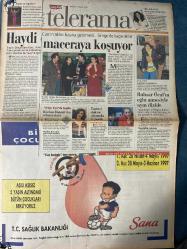 SABAH MELODİ GAZETESİ VE SABAH TELERAMA GAZETESİ - 29 Nisan 1997 -Söyleyemedikleriniz-Süleyman Turan-Ah şu kocalar-Hale Pakcan-Mimi ile Muti-Patrıck Mc Donnel-Bizim Aile-Mort Walker-Dıck Browne-Marvın-Tom Amstrong-astroloji-Bugün ne yapalım-Erdoğan Sevgin-harika Avcı-Dünya dans günü—Esra Ceyhan-Fatma Girik-ruhsar Öcal-mahallenin muhtarlari--Şükriye Tutkun-bir demet tiyatro-demet Akbaba-Yılmaz Erdoğan--Pınar Türenç-Ender Coşkun-Nurseli İdiz--Sabah kitapları-Ali Öztürk-karımın gölgesi-Orhan Elçin-Halit Akçatepe-Tülin Şenöz-Süreyya duru-Yalçın gülhan-perihan Savaş-nefret-Emine-Orhan Aksoy-Filiz Akın-Tarık akkan-birkaç güzel gün için-Cüneyt Arkın--Necla nasır--Herkül-sahte dünyalar--Jean Simmons-Eddie Murphy-Michael Dudikoff - İdil Koleksiyon