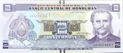 HONDURAS 2 Lempira, 2014 ÇİL