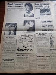 Cumhuriyet Gazetesi - 3 Ekim 1963 - Yeni Türkiye Partililer Hıfzı Oğuz Bekata'yı İtham Ettiler - Sağlık Bakanı Yusuf Azizoğlu Hıfzı Oğuz Bekata'ya Cevap Verdi - Bekata Olayı Yazan Ecvet Güresin - İsmet İnönü Bakanlıklara Genelge Gönderdi - Atatürk'ün En Yakın Silah Arkadaşlarından General Refet Bele Vefat Etti - Hü Dost Yazı Ve Fotoğraflar Fikret Otyam Yazı Dizisi - İlhan Selçuk Köşe Yazısı - Şanlı Kadırgalar Yazan Feridun Fazıl Tülbentçi Yazı Dizisi - Parisli Gözde Çeviren Hatice Vildan Yazı Dizisi - Kennedy Rusya'ya Buğday Satışına Müsaade Edecek - Toto Karaca İle Celal Sururi Zır Delilerde - Esin Eden Dormen Tiyatrosunda - Tülin Oral Abdurrahman Palay Saim Alpago Lale Oraloğlu Ve Ihsan Yüce Dr. Freud Ve Hastası Piyesinde Fotoğraf - Kupe Ve Kabriyole Otomobiller Büyük Rağbet Görüyor - Beşiktaş'ı 3 0 Mağlup Eden Galatasaray Atatürk Kupasında Finale Kaldı - Metin Oktay  Dünyaya Gelsem Tekrar Futbolcu Olur Tekrar Galatasaray'da Oynarım - 4. Akdeniz Oyunları Ve Düşünceler - Burhan Felek