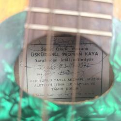 Üsküdarlı Teoman Kaya Etiketli - Nadir ! Mandolin.