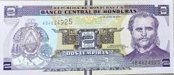 HONDURAS 2 Lempira, 2014 ÇİL
