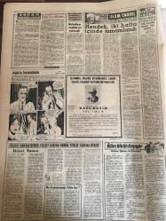 YENİ SABAH GAZETESİ 13 MART 1963 YIL :25 SAYI :8621---Suriye de beş yıldızlı bayrak dalgalanıyor --Liselere az talebe alınacak --İlk parti nebati yağ nisan  başında geliyor --İki profesör Kayseri de Bayar ı muayene etti --Salonsuz kalan Prof merdiven başında ders verdi --Bir kadın dolandırıcı  polis çıkmaza soktu ---Akşemsettin  Atina dan  Brüksel gitti --Farh Diba bir kız  çocuğu doğurdu --1964 planı için  toplantı yapıldı --10 sene de iki aftan istifade  eden hırsız  ,damda yakalandı --Türkiye için ortak pazarın ortak üyelik şartları tespit  ediliyor ---Eğer bu idiyse : Siyavuşgil --Nükleer  harp te  ilk safhada  300 milyon insan ölecek --Adapazarı n da üç kalpazan ele geçti ---Portekiz 'e yeşil  yağmur yağdı --Van ilinde yem darlığı başladı --Boston da 9 kadın öldürüldü ---Evlat katili 15 yıl hapis  cezası  yedi --Sinema dünyasında yeni bir tip : Dahlia Lavi --Magalie Noel Vamp Rollerine Veda Etti---Galatasaray -Milan --Türk -Yunan Genç Milli Maçı Bugün Ankara da Oynanıyor --