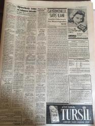 YENİ SABAH GAZETESİ 12 MART 1963 YIL :25 SAYI :8620--Bayar a iki Profesör gönderildi --Yeni Suriye rejimini dün resmen tanıdık --Ege de zelzele : Denizli de mektepler tatil  edildi --Barzaniler hücuma geçti --Gümüşpala dünde Bitlis  de konuştu --1000 Teknik Okul Talebesi Yürüyüş Yaptı ---Yankesiciler  kraliçesi  Dudu kadın vefat etti ---Oyuncak tabancalı  bir  gangster taslağı tutuldu ---Karidesli Pilav : Siyavuşgil --Açıkta  gıda maddeleri satanlar çoğalıyor ---De Gaulle e Suikast Tertip Edenlerden Biri Kurşuna Dizildi --Sinema Tiyatro --Yeni gelişen öncü tiyatroya yer var mı ?--Öğrencilerde  kama ve tabanca bulundu ---Galatasaray Milano da --Ordu Takımımız dün Lüksemburg gitti --Genç Milliler yarın başkente  Yunanistan ile  karşılaşıyor ---Öksürükle kopya verip 280 bin lira kazanmışlar --Ürdün de ayaklanma ---Irak ta dün 25 komünist  idama mahkum oldu .Suriye de  de komünist avı başladı ---