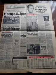 Cumhuriyet Gazetesi - 27 Mart 1968 - Sıra Cihada Geliyor Yazan Ecvet Güresin Köşe Yazısı - Devrimlere Karşı Kampanya Açılmıştır - Şale'deki Törenin Protokolünü Süleyman Demirel Değiştirdi - Yakalanan Nurcular Cihad Başladı Diye Bağırdılar - Kadınların Örtülü Ve Uzun Etekle Dolaşmaları İsteniyor - Türk Bulgar Ortak Bildirisi Yayınlandı - Başbakan Adnan Menderes Varlar Tablosunu Çizeceğiz Dedi- Türk'lük İslamcılık Yazan İlhan Arsel - Morrison Vietnam'da Yazan İlhan Selçuk - Vietnam Politikasını Destekleyen Amerikalıların Oranı % 20 Azaldı - İkinci Adam 1950 Ve Sonrası Yazan Şevket Süreyya Aydemir Yazı Dizisi - Dişi Bond Çizgi Roman - Tiffany Jones Çizgi Roman - Üçü De Erkekti Kadın Oldular Payvonda Yakaladılar - Devlet Bakanı Kamil Ocak Dün Spor Tesisleri Konusunda Konuştular - Anadolu Hisarı Spor Akademisinin Temeli Bugün Atılıyor - Boksör Cemal Kamacı Ceza Heyetine Veriliyor - Tophane Tayfun 16 Yıl Sonra Amacına Erişti Şampiyon Oldu
