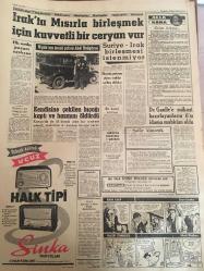 YENİ SABAH GAZETESİ 6 MART 1963 YIL :25 SAYI :8614---Vazifeli Polislerin Kıyafeti Değişiyor --Hükümet zamları zamların takip ettiğini dün kabul etti --İnönü ,Dinçer YTP nin tutumunu beğenmiyor ---Polis bekçi kaatili olarak kısa boylu  bir caniyi arıyor ---Kız kocaya kaçarken yeğenini de götürdü --Kızının nişanlısının iki adam tutup  dövdürdü ---Başvekile bir tehdit  mektubu yollamış --Kızılırmak nehri dondu ---Irak ta Mısır la birleşmek için kuvvetli bir ceryan var ---Kendisine çekilen bıçağı kaptı ve hasmını öldürdü ---De Gaulle e suikast  hazırlayanların  6 sı idama mahkum oldu ---Sinema Tiyatro --Kleopatra yı oynamak isteyen Türk yıldızı :Sevim Emre burnu için 4 bin lira harcadı ---Fransa da Amerika ya  borç verdi ---Fenerbahçe ,K.Paşa yı rahat mağlup etti :2-0 --Türkiye -Yunanistan --Milli Takım ikinci hazırlık maçını bugün genç karma ile yapıyor --İstanbul spor Vefa ile berabere kaldı :1-1--Kılıç : Bizce her şey bitmiş değil dedi ---