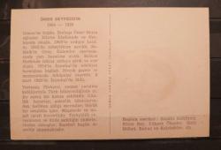 PC.692 ÖMER SEYFEDDİN EDEBİYATÇILAR YAZARLAR SERİSİ ARKA KISMI BİYOGRAFİK BİLGİLER İÇEREN RENKLİ ÇİZİM KARTPOSTAL DOĞAN KARDEŞ YAYINLARI