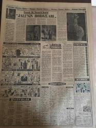 YENİ SABAH GAZETESİ  1 MART 1963 YIL :25 SAYI :8609---Kızılırmak da yelkenli devrildi : 23 kişi öldü ---Tekel Bakanına göre zam vatandaşı mesud  edecek ---İki er kadını ormanda çırılçıplak soyup kaçtı --İnönü dün Zirai krediler  kapanın eline kaldı ---Çocuklarda suç işlemeye karşı  meyil artıyor ---Devrilen kamyonun altında kalan yolculardan 8 oldu ---Devlet ve Turizm : Siyavuşgil --Evine giren  ırz düşmanını tüfekle vurdu --Modern bir eşle yaşamanın derdini çekmeye mahkum oldu --Londra -Tahran Demiryolu iki yıla kadar tamamlanıyor ---Voleybol :Galatasaray Rapid e yenildi --Galatasaray bugün Ankara deplasmanına çıkıyor ---Milli Takıma santrhaf bulmak mesele oldu ---Galatasaray ın Milan kadrosu belli oldu ---Avrupa Kupası :Fransa İngiltere yi 5-2 mağlup etti --Vergi zamları hususunda izahat verildi --Nezarethane duvarını yıkıp iki suçluyu  kaçırdılar --