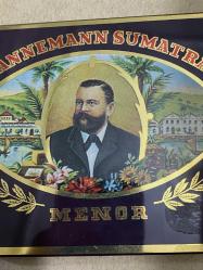 Eski Brezilya Menor 10 adet puro metal kutuda dolu kullanılmamış kolleksiyonluk 10 x 13 cm