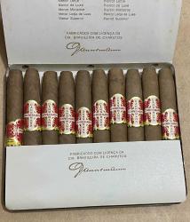 Eski Brezilya Menor 10 adet puro metal kutuda dolu kullanılmamış kolleksiyonluk 10 x 13 cm