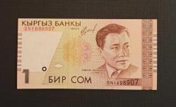 Kırgızistan 1 Som 1999 ÇİL