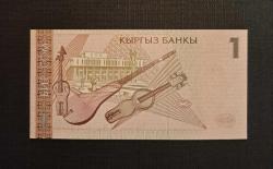 Kırgızistan 1 Som 1999 ÇİL