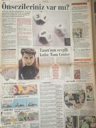 SABAH MELODİ GAZETESİ VE SABAH TELERAMA GAZETESİ - 18 Nisan 1997 -Söyleyemedikleriniz-Süleyman Turan-Ah şu kocalar-Hale Pakcan-Mimi ile Muti-Patrıck Mc Donnel-Bizim Aile-Mort Walker-Dıck Browne-Marvın-Tom Amstrong-astroloji-Bugün ne yapalım-Erdoğan Sevgin-Tom Cruise-sana-kurban bayramınız kutlu olsun-filiz Tosyalı-Aydın-Ayşe Özgün talkshow-Sezen Aksu ve Tarkan’dan süper bayram konseri-Bazaar dergisi-Küçük İbo-kibariye-Bülent Ersoy-Orhan Gencebay-İlyas Salman-Şener Şen-Ayşen Gruda—Filiz Akın-Kartal Tibet-Sadri Alışık-Göksel Koray-Orhan Gencebay-Gülşen Bubikoğlu-Kemal Sunal-Yasemin Yalçın—Leman Çıdamlı