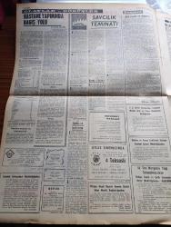 Cumhuriyet Gazetesi - 17 Ekim 1966 -Adamo- İsmet İnönü'nün Adnan Menderes Fatin Rüştü Zorlu Hasan Polatkan'ın İdamlarını Önlemek İçin Cemal Gürsel'e Yazdığı Mektup Açıklandı - İsmet İnönü Ölüm Kararlarının İnfazı Milli Menfaatlere Her Surette Aykırıdır - Cumhurbaşkanı Cevdet Sunay Deprem Bölgesinde Geceyi Çadırda Geçirdi - Kemal Satır İsmet İnönü İdamlarını Asla Desteklemedi - Boğazda Deniz Otobüsü Çalışacak - Ölüm Orucu Yurda Yayılıyor - Rusya'yı Moskova'da 2 0 Yendik - İlhan Selçuk Köşe Yazısı - Haftanın Panaroması Yazan Mehmet Barlas - Kaplumbağalar Yazan Fakir Baykurt Yazı Dizisi - Ankara'da Bir Rus Ajanı Yazan O. Penkovski Yazı Dizisi - James Bond Çizgi Roman - Malkoçoğlu Konu Ve Resim Ayhan Başoğlu - Şu Bizim Rumeli Yılmaz Çetiner Yazı Dizisi - Fenerbahçe İran Milli Takımı İle Yenişemediler - Spor Toto Kupası Altınordu Finalist Eskişehir Elendi - Avrupa Basketbol Şampiyonlarının 1966 67 Kuraları Dün Çekildi - 4 3 3'ün Kahraman Ruhu Kazandı