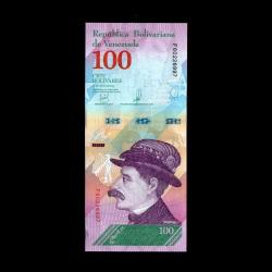 VENEZUELA (2018) - 100 Bolivares (ÇİL 10/10)