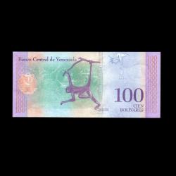 VENEZUELA (2018) - 100 Bolivares (ÇİL 10/10)