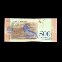 VENEZUELA (2018) - 500 Bolivares (ÇİL 10/10)