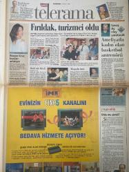 SABAH MELODİ GAZETESİ VE SABAH TELERAMA GAZETESİ - 14 Nisan 1997 -Söyleyemedikleriniz-Süleyman Turan-Ah şu kocalar-Hale Pakcan-Mimi ile Muti-Patrıck Mc Donnel-Bizim Aile-Mort Walker-Dıck Browne-Marvın-Tom Amstrong-astroloji-Bugün ne yapalım-Erdoğan Sevgin-Gazella-Nihal mete-kadın kütüphanesi-aslı mar-sofra dergisi-kadın eserleri kütüphanesi ilk yönetim kurulu üyeleri Füsun Akatlı-Füsun yaraş-Şirin Tekelli-Jale baysal-Aslı Mardin-Dr.Chopra-Pınar okutan-Servet Salih gören-Esra Ceyhan-Mehmet Ali birand—Savaş Ay--Aydın-gurbetçiler-Çılgın ve diş--Kenan erçetin--Erol Evgin—ipek mobilya-Orhan elmas-Kadir İnanır-Tania Aslan-Ediz Hun-Zuhal aktan-Cüneyt Arkın-diler Saraç-Kadir İnanır--Nil Ünal-Aykut oray---devriye-Cem Yılmaz-sahte dünyalar—Charlie Chaplin— Eric Roberts