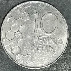FİNLANDİYA  1991   10 PENI