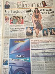 SABAH PAZAR MELODİ GAZETESİ VE SABAH TELERAMA GAZETESİ - 6 Nisan 1997 -Söyleyemedikleriniz-Süleyman Turan-Ah şu kocalar-Hale Pakcan-Mimi ile Muti-Patrıck Mc Donnel-Bizim Aile-Mort Walker-Dıck Browne-Marvın-Tom Amstrong-astroloji-Bugün ne yapalım-Erdoğan Sevgin-seda kaya Güler-Yılmaz Erdoğan-Jülide Ateş-Cemal Özgörkey—Volkan Severcan—Buket Dereoğlu-Lancome Paris-Elite Cosmetic-Diana ve Charles-Erol Evgin-emel Evgin-Aysun ve Ali Kocatepe çifti-reyting hamdi-an kuzusu-Esra Ceyhan-Meltem cumbul-Yılmaz morgül-Bendeniz-Suna yıldızoğlu-beko-bir demet menekşe-Zeki Ökten--Kartal Tibet-Hale Soygazi-Osman Seden-Hülya Avşar-Talat Bulut-Kenan kalav--Selin dilmen-şahane pazar