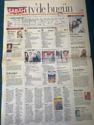 SABAH PAZAR MELODİ GAZETESİ VE SABAH TELERAMA GAZETESİ - 6 Nisan 1997 -Söyleyemedikleriniz-Süleyman Turan-Ah şu kocalar-Hale Pakcan-Mimi ile Muti-Patrıck Mc Donnel-Bizim Aile-Mort Walker-Dıck Browne-Marvın-Tom Amstrong-astroloji-Bugün ne yapalım-Erdoğan Sevgin-seda kaya Güler-Yılmaz Erdoğan-Jülide Ateş-Cemal Özgörkey—Volkan Severcan—Buket Dereoğlu-Lancome Paris-Elite Cosmetic-Diana ve Charles-Erol Evgin-emel Evgin-Aysun ve Ali Kocatepe çifti-reyting hamdi-an kuzusu-Esra Ceyhan-Meltem cumbul-Yılmaz morgül-Bendeniz-Suna yıldızoğlu-beko-bir demet menekşe-Zeki Ökten--Kartal Tibet-Hale Soygazi-Osman Seden-Hülya Avşar-Talat Bulut-Kenan kalav--Selin dilmen-şahane pazar