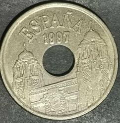 İSPANYA 1997   25 PESETA