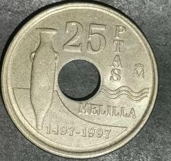 İSPANYA 1997   25 PESETA