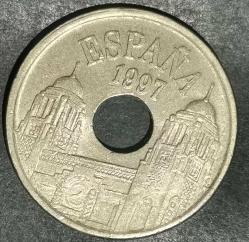 İSPANYA 1997  25 PESETA