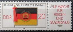 DOĞU ALMANYA-DDR=1986 M-3001  Ulusal Halk Ordusu 30. Yılı   (**)