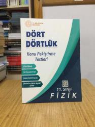 Dört Dörtlük Konu Pekiştirme Testleri 11. Sınıf Fizik
