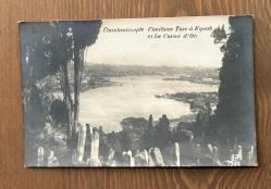 Constantinople Eyüp Türk Mezarlığı Kartpostal