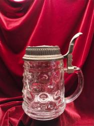 TANKART OLDUKÇA YAŞLI İŞLEMELİ ZİNN KAPAKLI KUSURSUZ CAM TANKART.BU ÇEŞİT TANKART BULMAK ÇOK ZORDUR 419