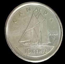 Kanada 2020 10 Cent Çil