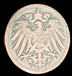 Almanya 1907 1 Pfennig