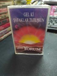 GRUP YORUM - GEL Kİ ŞAFAKLAR TUTUŞSUN - KASET [1990 Cem Müzik - ambalajlı - kağıt baskı - sarı bandrol]