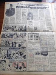 Cumhuriyet Gazetesi - 23 Kasım 1966 - Asayişe Diyecek Var Mı Yazan Nadir Nadi Köşe Yazısı - Ziraat Bankası Genel Müdürü Fikret Aktekin İstifa Etti - 4082 Proje İçin 25 Milyar Lazım - Tarabya Otelinde Düzenlenen Türkiye'de İktisadi Planlama Semineri - Genel Kurmay İlhami Soysal'ın Dövülmesi Hakkında Açıklama Yaptı - Türkiye İşçi Partisi Komünistlik İsnad Edenleri Mahkemeye Verecek - Ben Barka Ne İstiyordu Yazan Doktor Hıfzı Topuz Köşe Yazısı - Ortanın Soluna Yazan İlhan Selçuk Köşe Yazısı - Neo Nazilerin Başarısı İçte ve Dışta Kaygı Yarattı - Burhan Felek Köşe Yazısı - Sınıf Arkadaşım Atatürk Yazan General Ali Fuat Cebesoy Yazı Dizisi - Dişi Bond Çizgi Roman - Garth Çizgi Roman - Tiffany Jones Çizgi Roman - Malkoçoğlu Konu Ve Resim Ayhan Başoğlu - Kennedy Suikastı Ve Sonrası Derleyen Orhan Duru Yazı Dizisi - Başarılı Oyuncu Kale Belkıs Manken Okulu Milli Eğitim Programına Alınmalı - Dolmabahçe Stadında Spor Yazarları Kupası Maçı Beşiktaş Galatasaray - Metin Oktay - Gündüz Kılıç