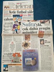 SABAH MELODİ GAZETESİ VE SABAH TELERAMA GAZETESİ - 2 Nisan 1997 -Söyleyemedikleriniz-Süleyman Turan-Ah şu kocalar-Hale Pakcan-Mimi ile Muti-Patrıck Mc Donnel-Bizim Aile-Mort Walker-Dıck Browne-Marvın-Tom Amstrong-astroloji-Bugün ne yapalım-Erdoğan Sevgin-kadın istihdamını Geliştirme projesi-Sofra dergisi-Seda kaya güler-Ersin Şakartay-Necla akben-Doğan Canku-Rahmi koç-Gary Chapman-Yelda Kohen-Tatlı Kaçıklar-Mehmet Ali erbil-Meltem cumbul-Bebeğim dergisi-Coşkun Aral-Haberci ekibi-Sanem Çelik-Ece uslu-Mustafa alabora-Ferhunde hanımlar-Banu Alkan-Faruk Peker-Kadir İnanır-Perihan Savaş-Müjde Ar-hayat ağacı - İdil Koleksiyon