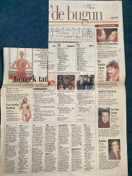 SABAH MELODİ GAZETESİ VE SABAH TELERAMA GAZETESİ - 2 Nisan 1997 -Söyleyemedikleriniz-Süleyman Turan-Ah şu kocalar-Hale Pakcan-Mimi ile Muti-Patrıck Mc Donnel-Bizim Aile-Mort Walker-Dıck Browne-Marvın-Tom Amstrong-astroloji-Bugün ne yapalım-Erdoğan Sevgin-kadın istihdamını Geliştirme projesi-Sofra dergisi-Seda kaya güler-Ersin Şakartay-Necla akben-Doğan Canku-Rahmi koç-Gary Chapman-Yelda Kohen-Tatlı Kaçıklar-Mehmet Ali erbil-Meltem cumbul-Bebeğim dergisi-Coşkun Aral-Haberci ekibi-Sanem Çelik-Ece uslu-Mustafa alabora-Ferhunde hanımlar-Banu Alkan-Faruk Peker-Kadir İnanır-Perihan Savaş-Müjde Ar-hayat ağacı