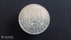 1934 ÇEKOSLOVAKYA 20 KORUN - GÜMÜŞ