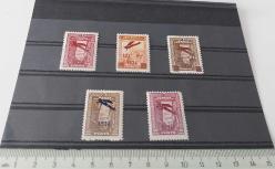 1934 SÜRŞARJLI BİRİNCİ UÇAK PULLARI MNH TAM SERİ 2024 KATALOK DEĞERİ;600.00TL 3ŞŞŞ2A NADİR