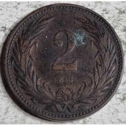 Macaristan İmp-2 Filer-1895-Bronz-ÇT