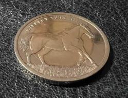 2014 BYERLEY TÜRK ATI BİMETAL HATIRA PARASI