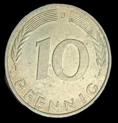 Almanya 1996 10 Pfennig