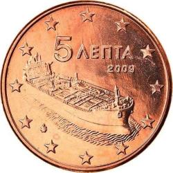 Yunanistan 5 Euro Cent 2009