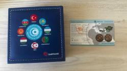 Türk Devletleri Teşkilatı Bronz Hatıra Para - Darphane