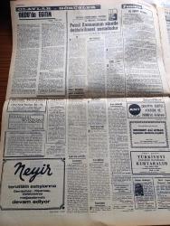 Cumhuriyet Gazetesi - 5 Mart 1968 - Başkan Nasır İsrail Savaşını Anlattı - Tarihi Eser Bulanlara Değerinin Yüzde 25 50 si Oranında İkramiye Var - İsmet İnönü Aşırı Akımın Daima Karşısındayız - Başbakan Süleyman Demirel Gericiliğin Başlıca Teşvikçisidir - Ulaştırma Bakanı Sadettin Bilgiç Devlet Demiryolları Yolları Zarardan Kurtulamaz - İlhan Selçuk Köşe Yazısı - Komünist Partiler Görüşlerini Budapeşte Açıklıyor - İkinci Adam 1950 ve Sonrası Yazan Şevket Süreyya Aydemir Yazı Dizisi - Dişi Bond Çizgi Roman - Garth Çizgi Roman - Tiffany Jones Çizgi Roman - Soul Müziği - Fenerbahçe'nin Teknik Direktörü Molnar Memnun Şampiyonluğa Daha Çok Yaklaştık - Sten Suvio Boks Milli Takımımızı Çalıştıracak - Yılmaz Şen Ben Metin Oktay'a Taparım - Türkiye Basketbol Kupası İstanbul Grubu Yarı Finali - Spor Toto Tahminleri