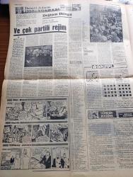 Cumhuriyet Gazetesi - 5 Mart 1968 - Başkan Nasır İsrail Savaşını Anlattı - Tarihi Eser Bulanlara Değerinin Yüzde 25 50 si Oranında İkramiye Var - İsmet İnönü Aşırı Akımın Daima Karşısındayız - Başbakan Süleyman Demirel Gericiliğin Başlıca Teşvikçisidir - Ulaştırma Bakanı Sadettin Bilgiç Devlet Demiryolları Yolları Zarardan Kurtulamaz - İlhan Selçuk Köşe Yazısı - Komünist Partiler Görüşlerini Budapeşte Açıklıyor - İkinci Adam 1950 ve Sonrası Yazan Şevket Süreyya Aydemir Yazı Dizisi - Dişi Bond Çizgi Roman - Garth Çizgi Roman - Tiffany Jones Çizgi Roman - Soul Müziği - Fenerbahçe'nin Teknik Direktörü Molnar Memnun Şampiyonluğa Daha Çok Yaklaştık - Sten Suvio Boks Milli Takımımızı Çalıştıracak - Yılmaz Şen Ben Metin Oktay'a Taparım - Türkiye Basketbol Kupası İstanbul Grubu Yarı Finali - Spor Toto Tahminleri