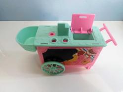 Dondurma Arabası Oyuncak Bebek Evi Barbie Evi Aksesuarları